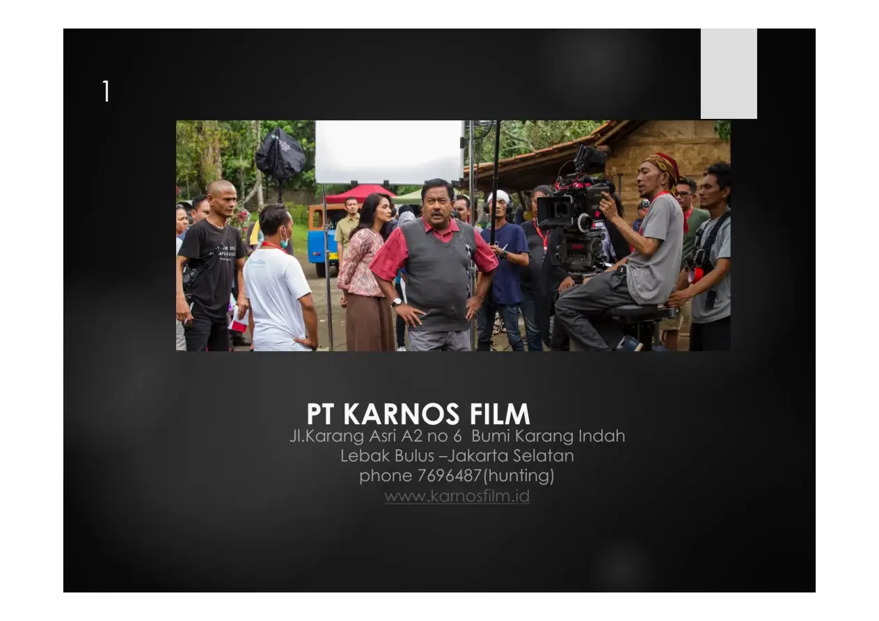 Cuplikan produksi PT Karnos Film